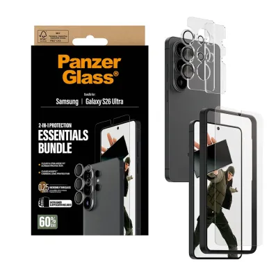 PanzerGlass - Bundle Essentials 2v1 pre Samsung Galaxy S26 Ultra