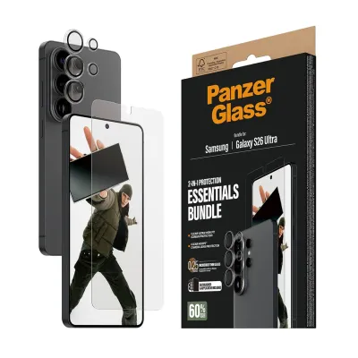 PanzerGlass - Bundle Essentials 2v1 pre Samsung Galaxy S26 Ultra