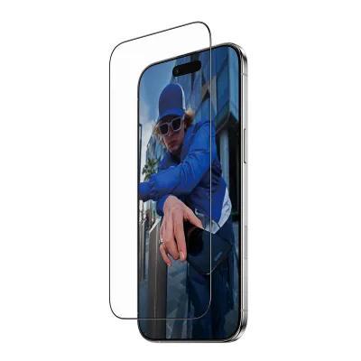 PanzerGlass - Tvrdené sklo UWF s Fastfit pre iPhone 17 Air, čierna
