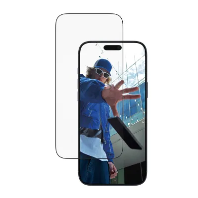 PanzerGlass - Tvrdené sklo UWF s aplikátorom pre iPhone 17 Pro Max, čierna