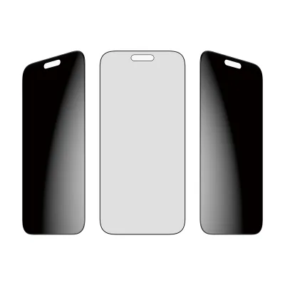 PanzerGlass - Tvrdené sklo UWF 2-Way Privacy s aplikátorom pre iPhone 17 Pro Max, čierna