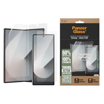 PanzerGlass - Ochranná fólia UWF a tvrdené sklo pre Samsung Galaxy Z Fold7, číra