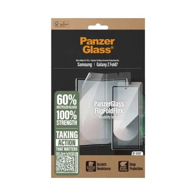 PanzerGlass - Ochranná fólia UWF a tvrdené sklo pre Samsung Galaxy Z Fold7, číra