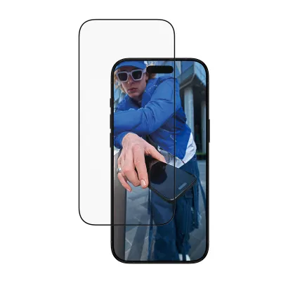 PanzerGlass - Tvrdené sklo UWF s aplikátorom pre iPhone 17 Air, čierna