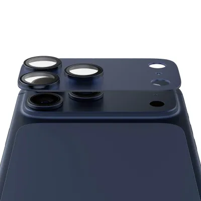 PanzerGlass - Ochranný kryt objektívu Fender pre iPhone 17 Pro, modrá