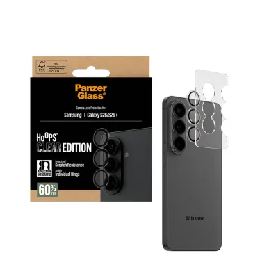 PanzerGlass - Ochranný kryt objektívu Hoops pre Samsung Galaxy S26/S26+, číra
