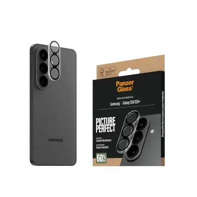 PanzerGlass - Ochranný kryt objektívu PicturePerfect pre Samsung Galaxy S26/S26+, čierna