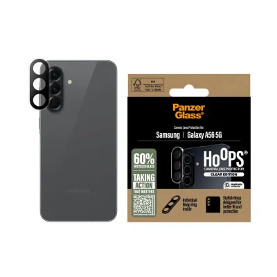 PanzerGlass - Ochranný kryt objektívu Hoops pre Samsung Galaxy A56 5G, číra