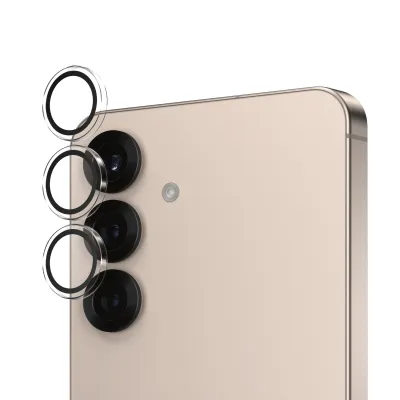 PanzerGlass - Ochranný kryt objektívu Hoops pre Samsung Galaxy S25, číra