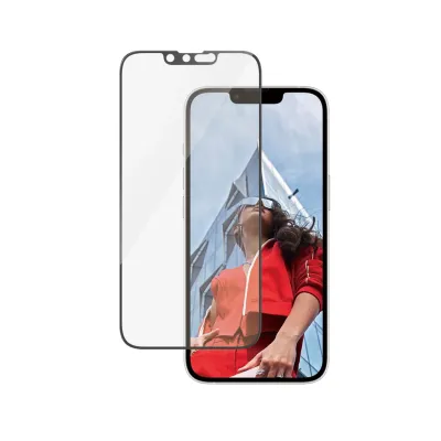 PanzerGlass - Tvrdené sklo UWF s aplikátorom pre iPhone 17e/16e/14/13/13 Pro, čierna