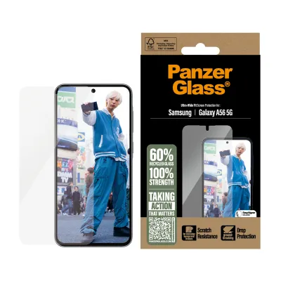 PanzerGlass - Tvrdené sklo UWF pre Samsung Galaxy A56 5G, číra