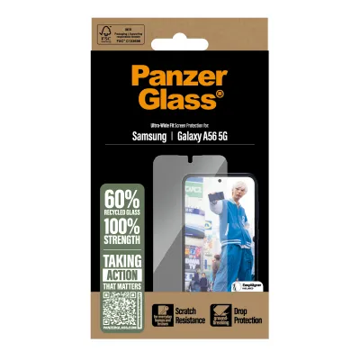 PanzerGlass - Tvrdené sklo UWF pre Samsung Galaxy A56 5G, číra