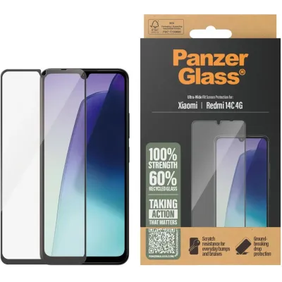 PanzerGlass - Tvrdené sklo UWF pre Xiaomi Redmi 14C 4G, číra