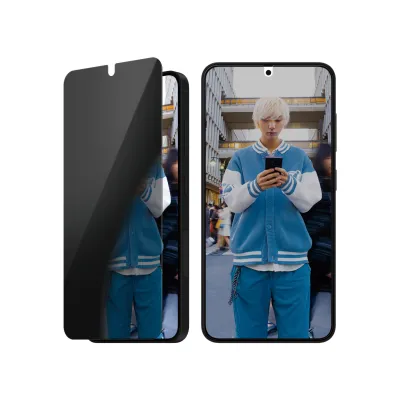 PanzerGlass - Tvrdené sklo UWF Privacy s aplikátorom pre Samsung Galaxy S25/24, číra