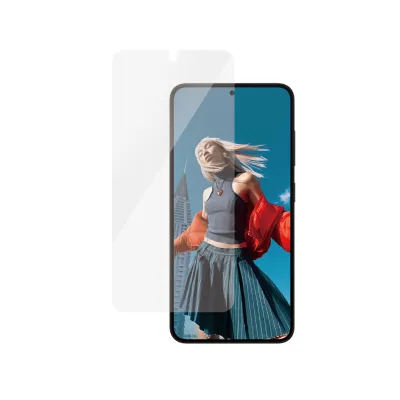 PanzerGlass - Tvrdené sklo UWF Ceramic s aplikátorom pre Samsung Galaxy S25, číra