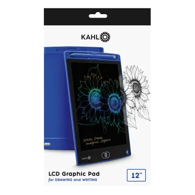 SBS - LCD grafická tabuľa KAHL 12'', modrá