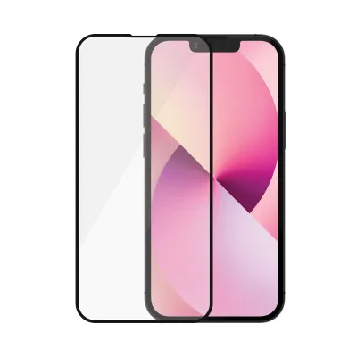 PanzerGlass - Tvrdené sklo Case Friendly AB pre iPhone 13 mini, čierna