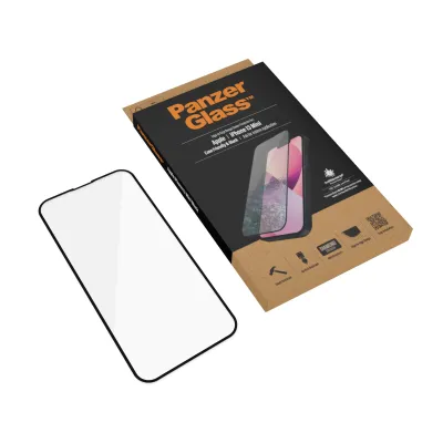 PanzerGlass - Tvrdené sklo Case Friendly AB pre iPhone 13 mini, čierna