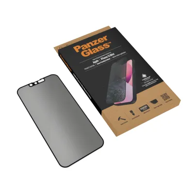 PanzerGlass - Tvrdené sklo Case Friendly Privacy AB pre iPhone 13 mini, čierna