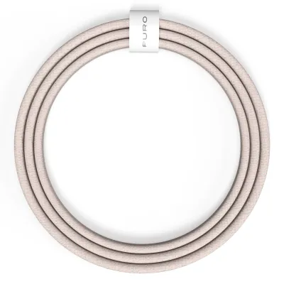 PURO - Kábel USB-C/USB-C, 60 W, Fabrik FABK4, 1,5 m, sandshell