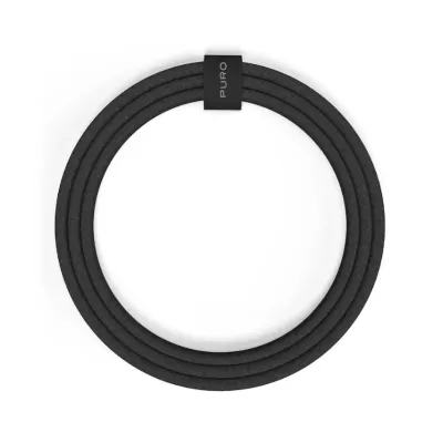 PURO - Kábel USB-C/USB-C, 60 W, Fabrik FABK4, 1,5 m, čierna