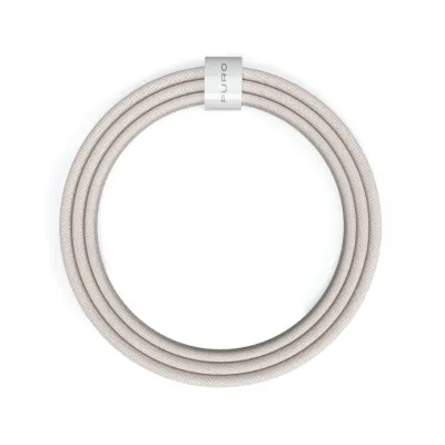 PURO - Kábel USB-C/USB-C, 60 W, Fabrik FABK4, 1,5 m, ružová