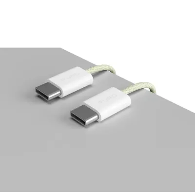 PURO - Kábel USB-C/USB-C, 60 W, Fabrik FABK4, 1,5 m, žltá