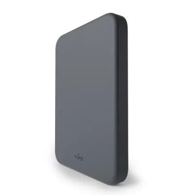 PURO - Bezdrôtová PowerBank 4200 mAh 5 W, kompatibilná s MagSafe, Mini Power Mag, USB-C, black oyster