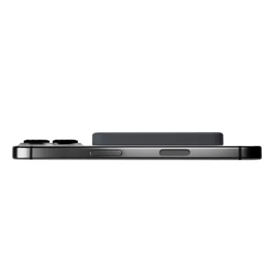 PURO - Bezdrôtová PowerBank 4200 mAh 5 W, kompatibilná s MagSafe, Mini Power Mag, USB-C, black oyster