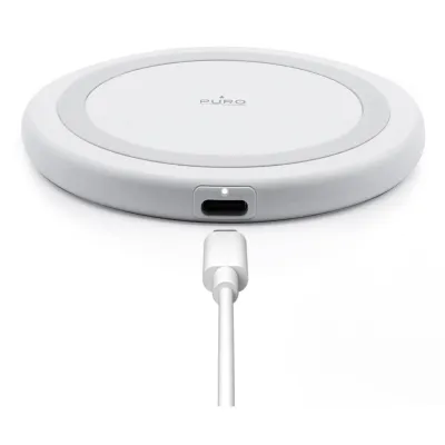PURO - Nabíjacia stanica QI 10 W, biela