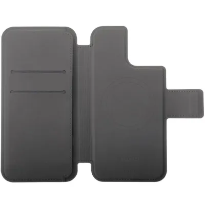 PURO - Puzdro FOLIO s MagSafe pre iPhone 14 Pro Max/13 Pro Max, čierna