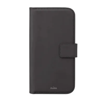 PURO - Puzdro Wallet s MagSafe pre iPhone 15, odnímateľné, čierna