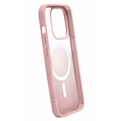 PURO - Puzdro Gradient s MagSafe pre iPhone 15, ružová