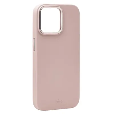 PURO - Puzdro ICON MAG PRO liquid s MagSafe pre iPhone 15 Pro, rose
