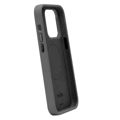 PURO - Puzdro ICON MAG PRO s MagSafe pre iPhone 15 Pro Max, čierna