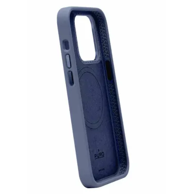 PURO - Puzdro ICON MAG PRO s MagSafe pre iPhone 15 Pro Max, tmavá modrá