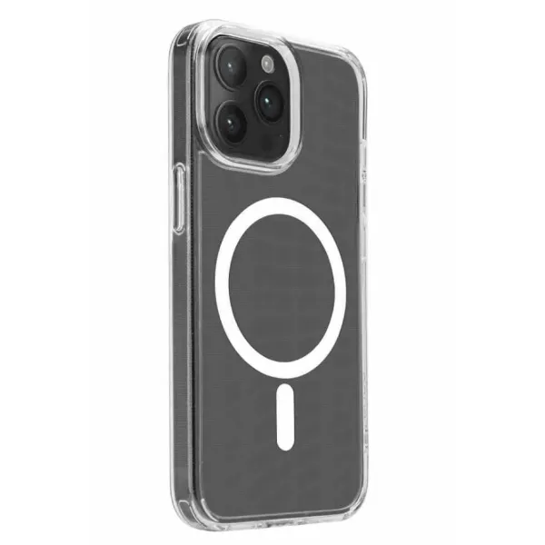 PURO - Puzdro Lite Mag s MagSafe pre iPhone 15 Pro Max, transparentná