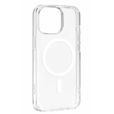 PURO - Puzdro Lite Mag s MagSafe pre iPhone 15 Pro Max, transparentná