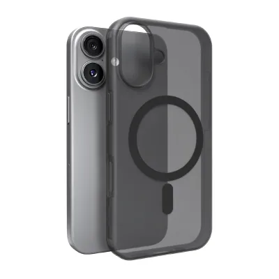PURO - Puzdro DAYLIGHT s MagSafe pre iPhone 17, čierna