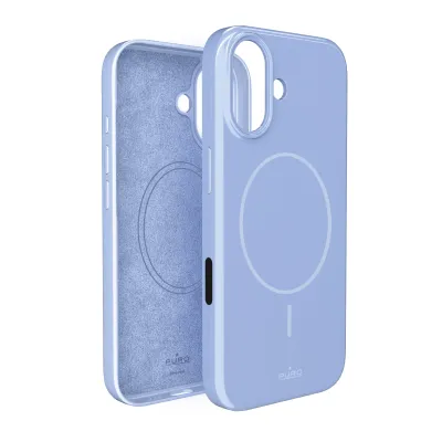 PURO - Puzdro PULSE s MagSafe pre iPhone 17, modrá