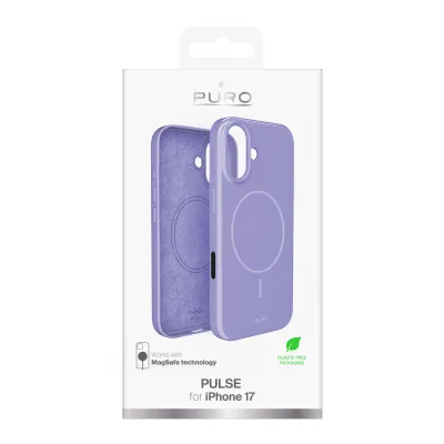 PURO - Puzdro PULSE s MagSafe pre iPhone 17, ružová