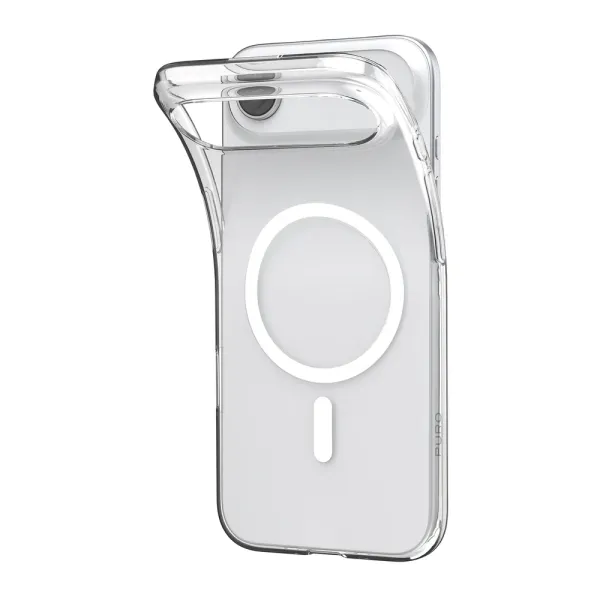 PURO - Puzdro 0.3 MAG s MagSafe pre iPhone 17 Air, transparentná
