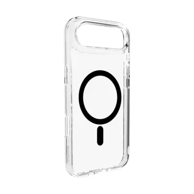 PURO - Puzdro LITE MAG s MagSafe pre iPhone 17 Air, transparentná/čierna