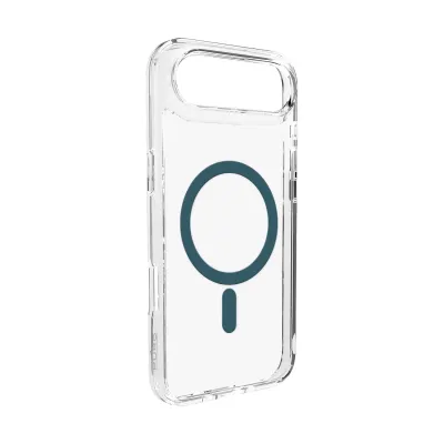 PURO - Puzdro LITE MAG s MagSafe pre iPhone 17 Air, transparentná/petroleum green