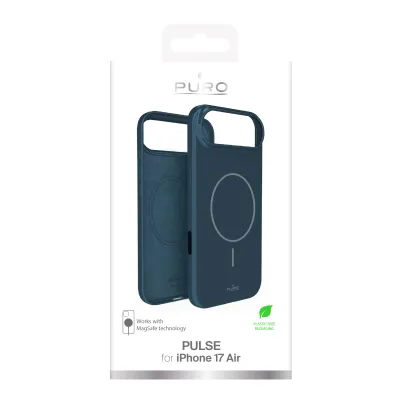 PURO - Puzdro PULSE s MagSafe pre iPhone 17 Air, petroleum green