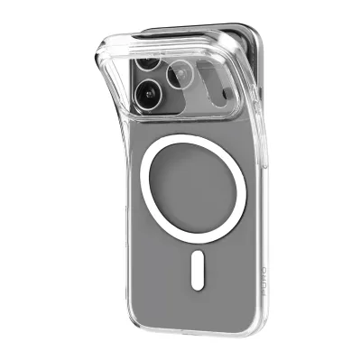 PURO - Puzdro 0.3 MAG s MagSafe pre iPhone 17 Pro, transparentná