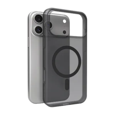 PURO - Puzdro DAYLIGHT s MagSafe pre iPhone 17 Pro, čierna