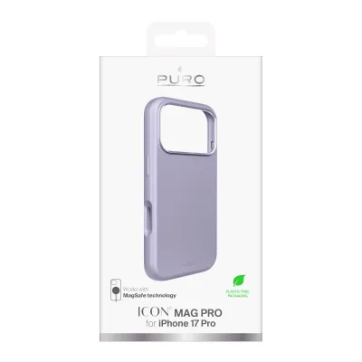 PURO - Puzdro ICON MAG PRO s MagSafe pre iPhone 17 Pro, ružová