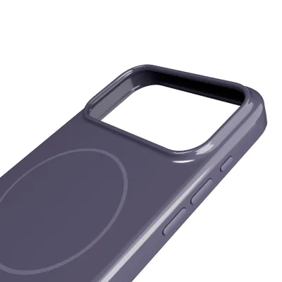 PURO - Puzdro PULSE s MagSafe pre iPhone 17 Pro, crown blue
