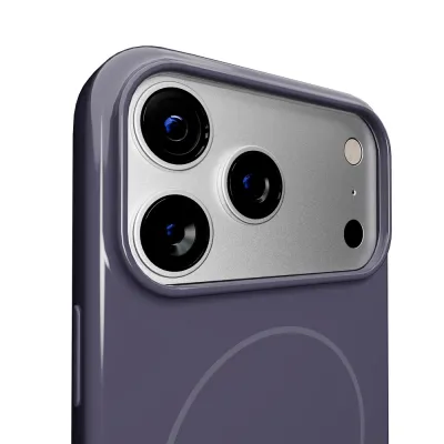 PURO - Puzdro PULSE s MagSafe pre iPhone 17 Pro, crown blue